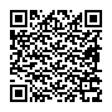 Código QR para número de teléfono +19895339997