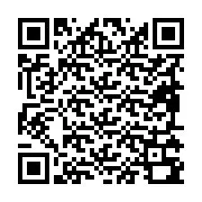 Código QR para número de teléfono +19895390013