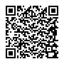 QR Code pour le numéro de téléphone +19895390072