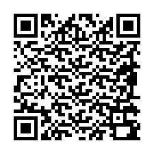 Código QR para número de teléfono +19895390878