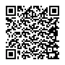 Código QR para número de teléfono +19895391393