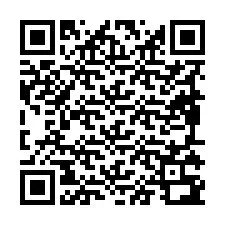 QR-Code für Telefonnummer +19895392106