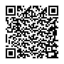 Código QR para número de teléfono +19895392254