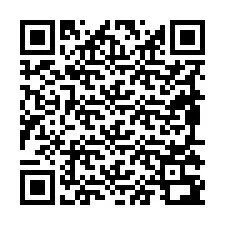 Código QR para número de teléfono +19895392314