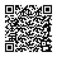 Código QR para número de teléfono +19895392350