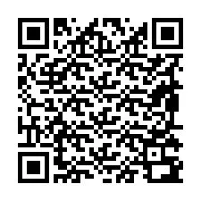 Código QR para número de teléfono +19895392365