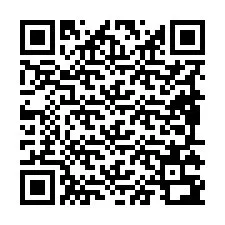 QR-koodi puhelinnumerolle +19895392536