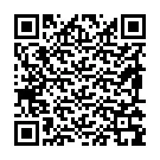 Código QR para número de teléfono +19895399121