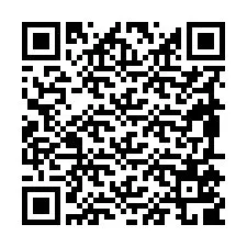 Código QR para número de teléfono +19895509550