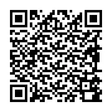 Código QR para número de telefone +19895580022