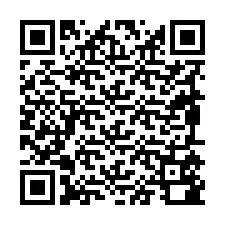 Código QR para número de teléfono +19895580044