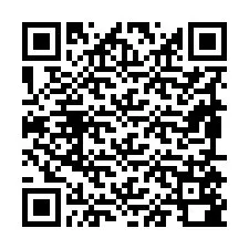 Código QR para número de teléfono +19895580285