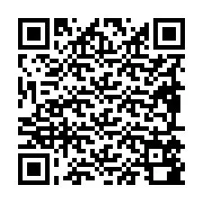 Codice QR per il numero di telefono +19895580422