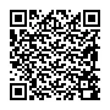 Código QR para número de teléfono +19895580735