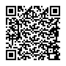 Código QR para número de telefone +19895580986