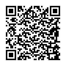 QR-код для номера телефона +19895581035