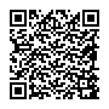 QR код за телефонен номер +19895581219