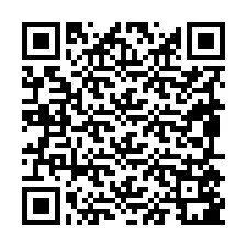 Código QR para número de telefone +19895581230