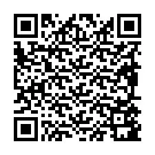 QR Code pour le numéro de téléphone +19895581322