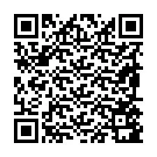 QR код за телефонен номер +19895581795