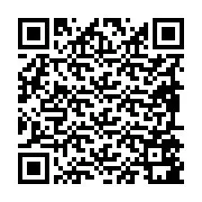 QR-code voor telefoonnummer +19895581956