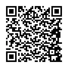 QR-код для номера телефона +19895581973