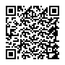 QR код за телефонен номер +19895582019