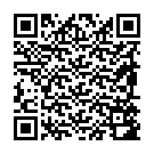 Código QR para número de telefone +19895582631