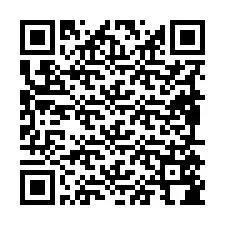 Codice QR per il numero di telefono +19895584296