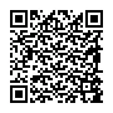 Código QR para número de teléfono +19895585260