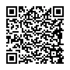 Kode QR untuk nomor Telepon +19895585422