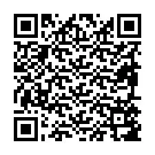 Kode QR untuk nomor Telepon +19895587607