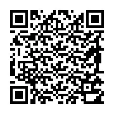 Codice QR per il numero di telefono +19895710111