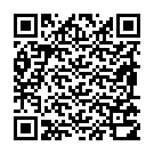 QR Code pour le numéro de téléphone +19895710165