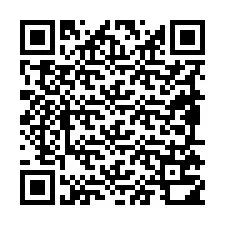 QR-код для номера телефона +19895710238