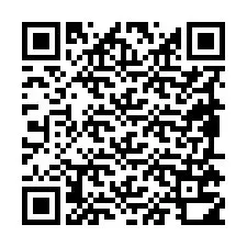 QR-Code für Telefonnummer +19895710258