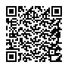 QR-koodi puhelinnumerolle +19895710319