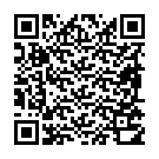 Código QR para número de teléfono +19895710377