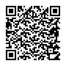 QR-Code für Telefonnummer +19895710547