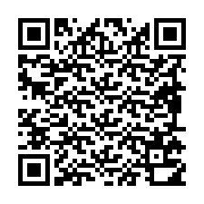 QR Code pour le numéro de téléphone +19895710586
