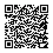 QR-код для номера телефона +19895710609