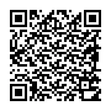 QR-код для номера телефона +19895710628