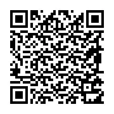 Código QR para número de teléfono +19895711191