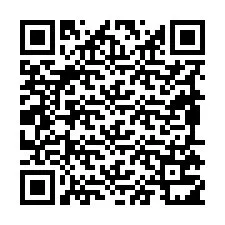 Código QR para número de teléfono +19895711244