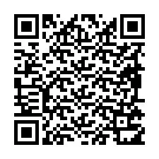 QR-code voor telefoonnummer +19895711256