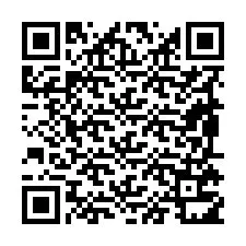 Código QR para número de telefone +19895711275