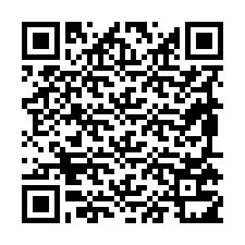 QR-code voor telefoonnummer +19895711311