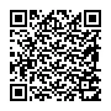 Código QR para número de telefone +19895711391