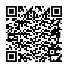 Codice QR per il numero di telefono +19895711727