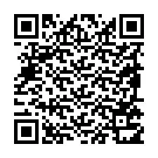 Codice QR per il numero di telefono +19895711758